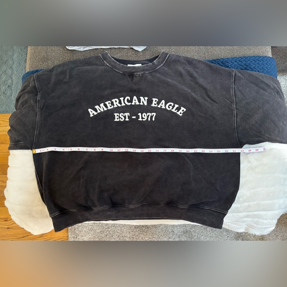 American Eagle Charcoal Hoodie - Picture 5 of 5